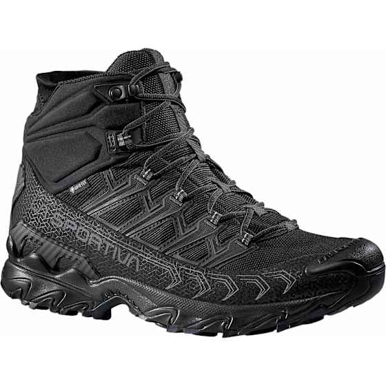 La Sportiva Women's Ultra Raptor II Mid GORE TEX Black/Reflective 38 - side a