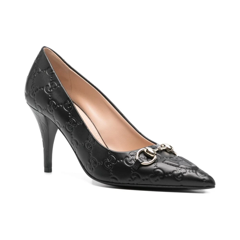 Gucci Dame Sko Svart 36 EU, - side b