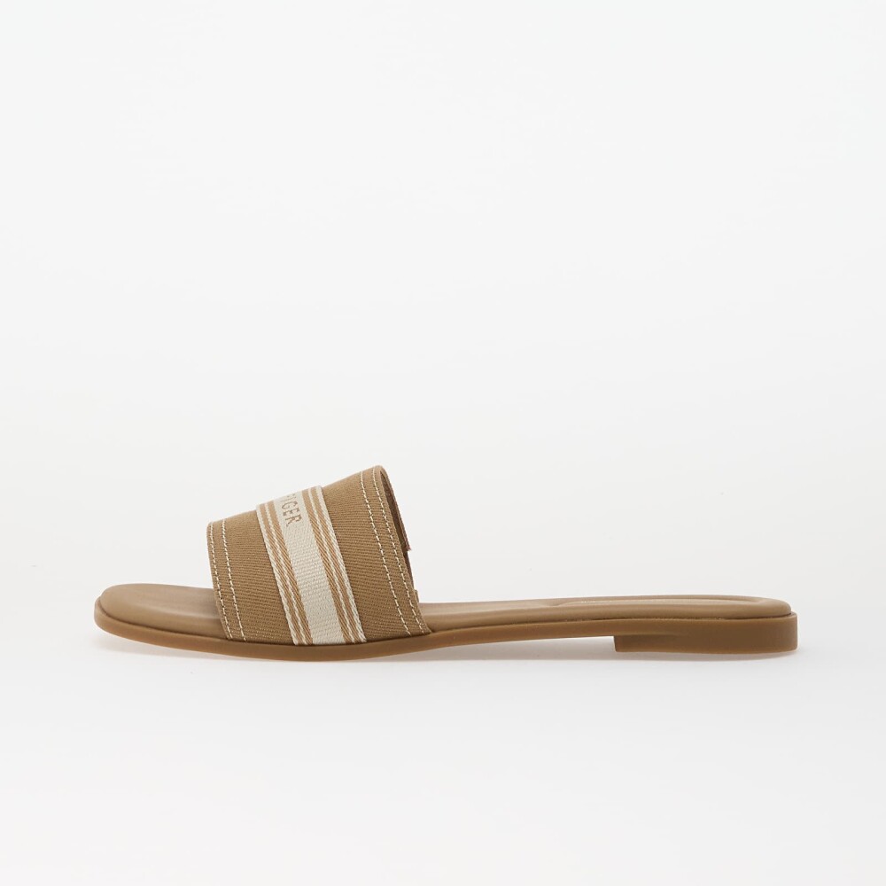 Tommy Hilfiger Flat Mule Webbing Beige 37 - main photo