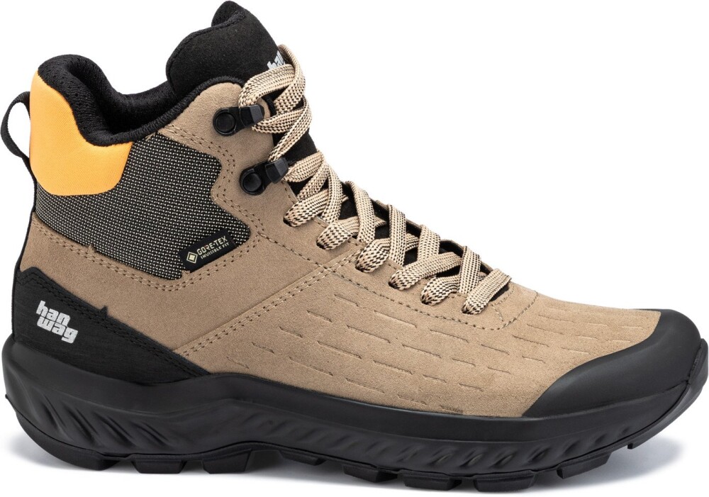 Hanwag Women"s Kaduro Mid Lady Gore-Tex Lightbrown-orange, 8 (42) - main photo