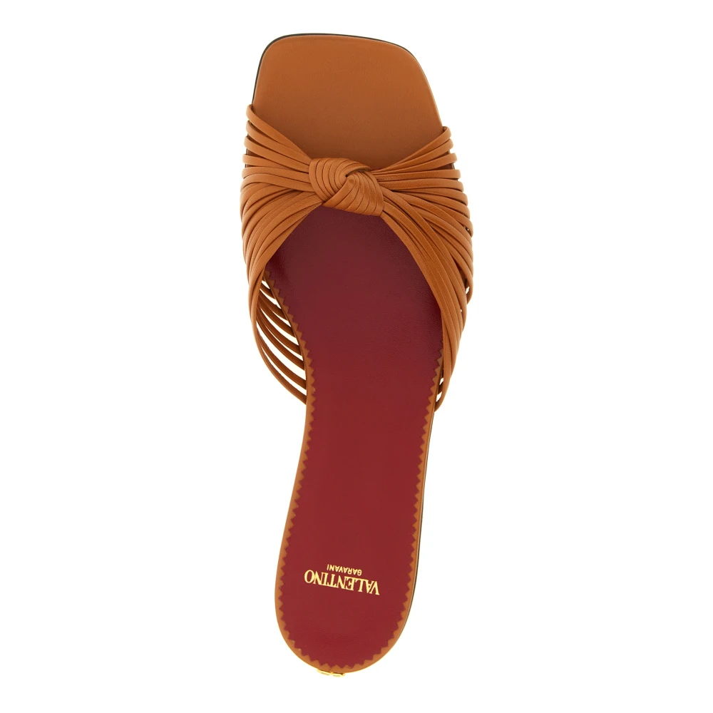Valentino Garavani, Dame, Sko, Brun, 38 EU, - side b