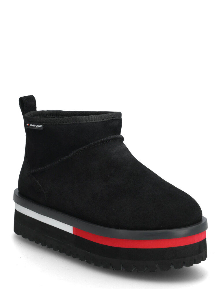 Tommy Hilfiger Tjw Flatform Snow Boot Suede - Black - 39 - main photo