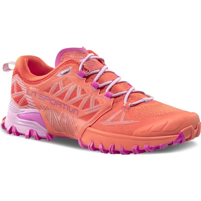 La Sportiva Bushido III Woman GTX Cherry Tomato/Rose - side a