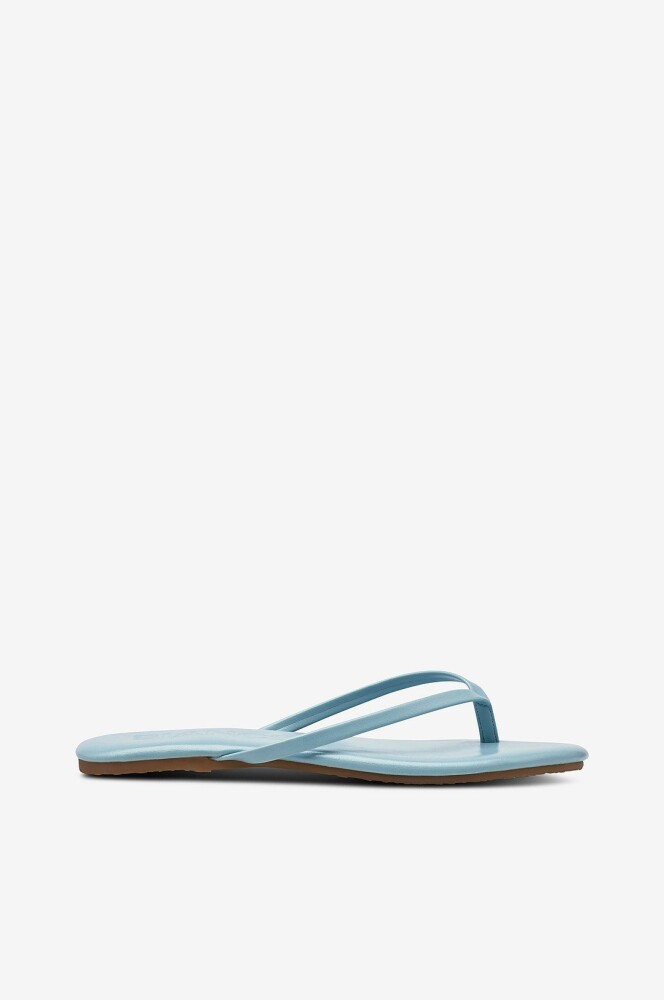 Bianco Flip flops biaMexico Flip Flop Faux Leather Blå - main photo