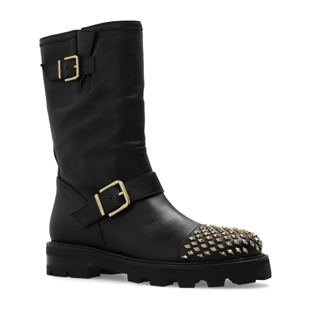 Jimmy Choo Dame Sko Svart 35 EU, - side b