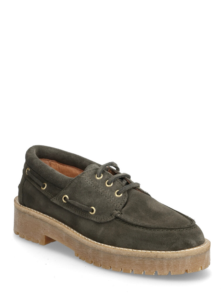 Pavement Alvina Suede Plateau - Green - 40 - main photo