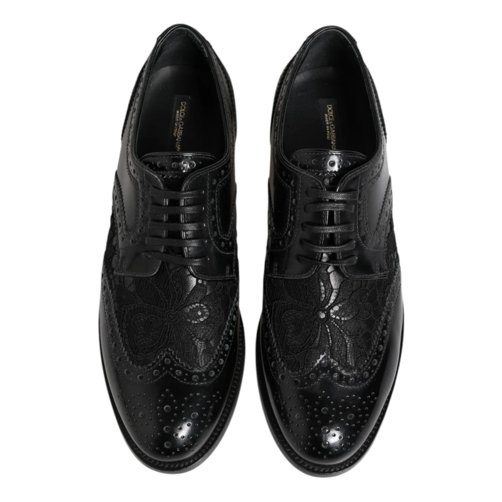 Dolce & Gabbana Dame Sko Svart 38 1/2 EU, - side a