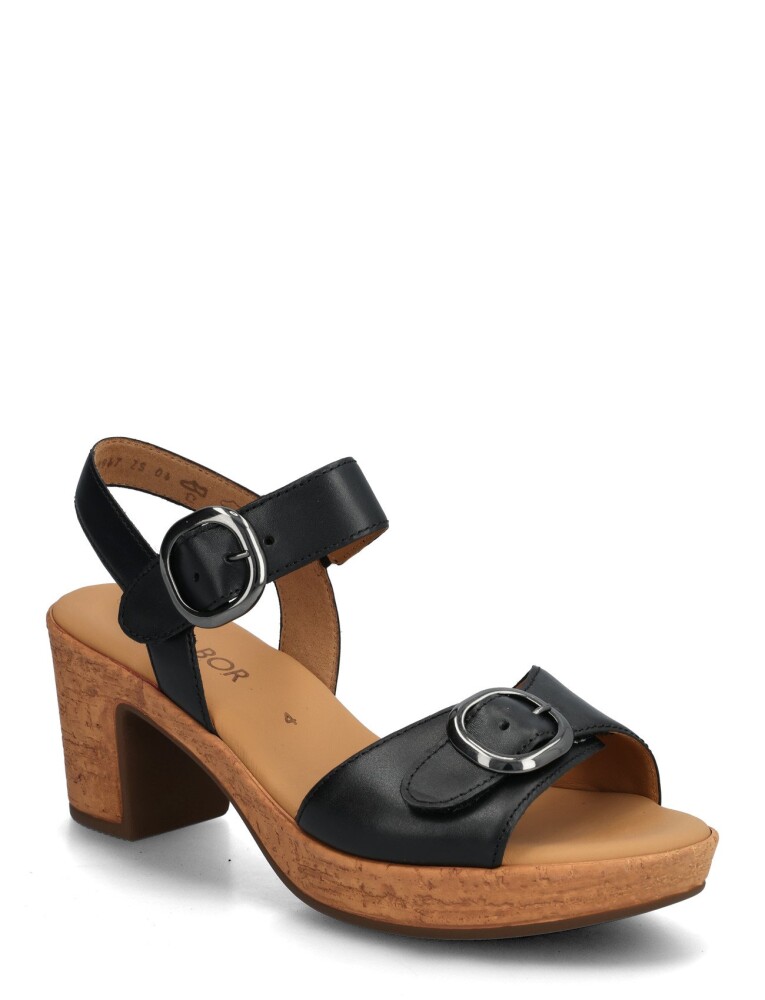 Gabor Ankle Strap Sandal Black 38 - main photo