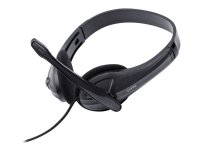 Havit HV-H2105d - Hodetelefoner med mikrofon - on-ear - kablet - 3,5 mm jakk