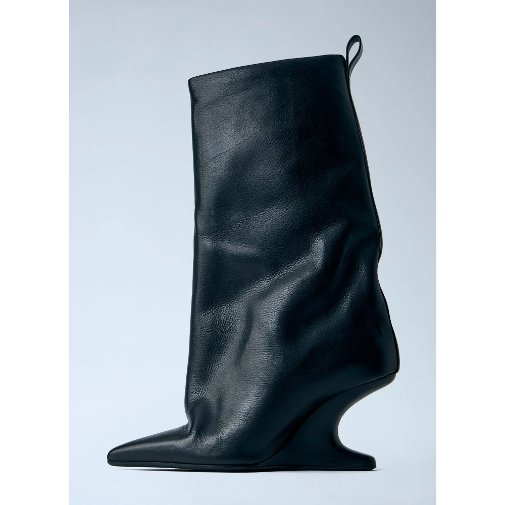 Rick Owens Dame Sko Svart 36 EU, - side b