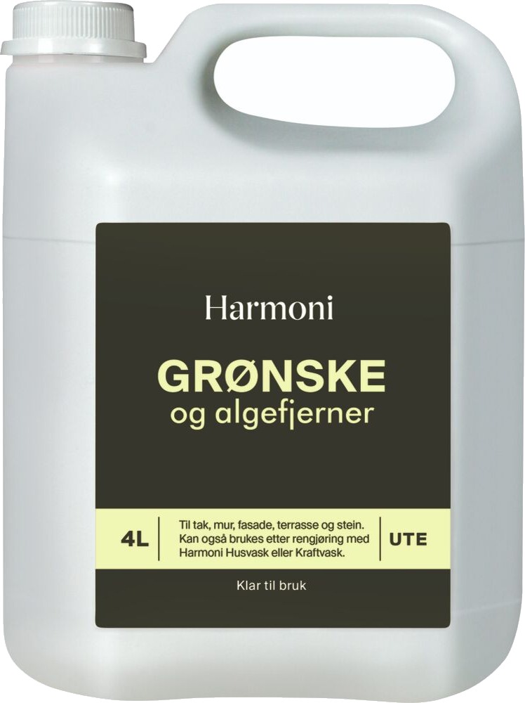 Harmoni Grønske Og Algefjerner 4l » Best Pris på Prisradar.no