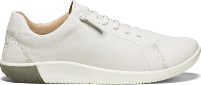 Keen Women's KNX Leather Sneaker Star White/Star White 41, Star White/Star White - main photo