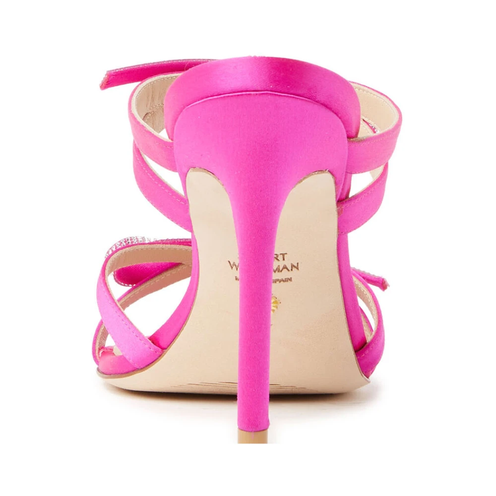 Stuart Weitzman Dame Sko Rosa 36 EU, - side b