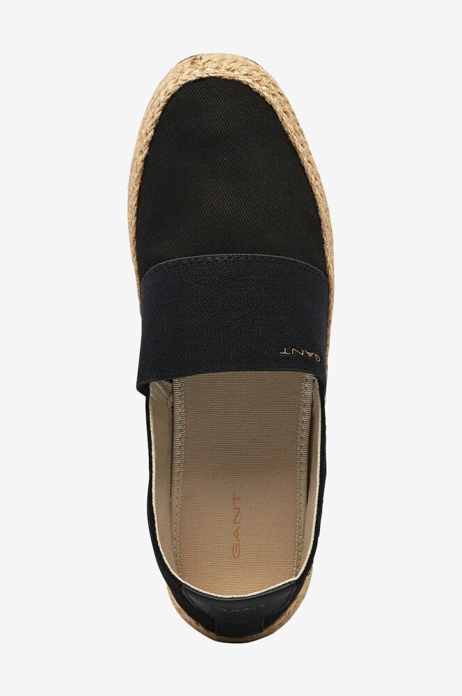 Gant Espadrillos Raffiaville Espadrille Svart - side a