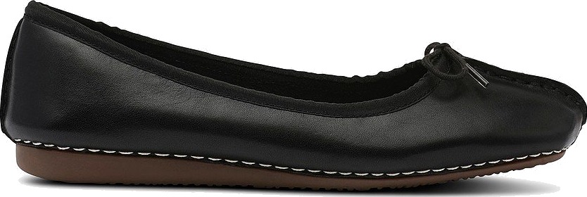 Clarks Ballerinasko Freckle Ice D Svart - main photo