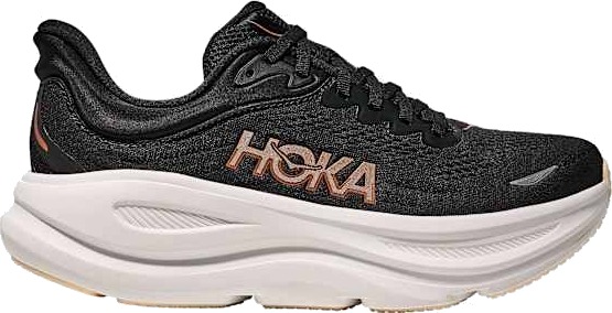 Hoka Women"s Bondi 9 Black/Rose Gold 40 2/3 - main photo