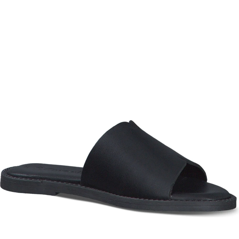 Tamaris Women Slides - Black - 38 - side a