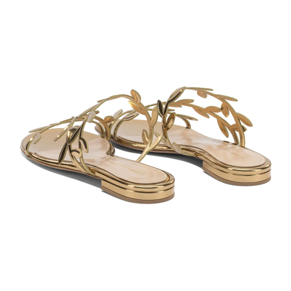 Gianvito Rossi Dame Sko Gul 39 EU, - side b