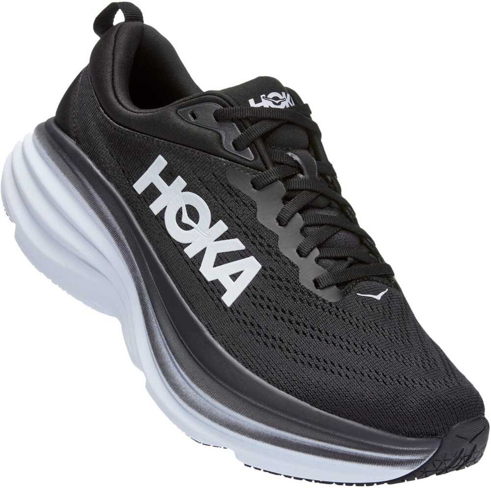 Hoka Bondi 8 Sort 39 1/3 Dame - side a