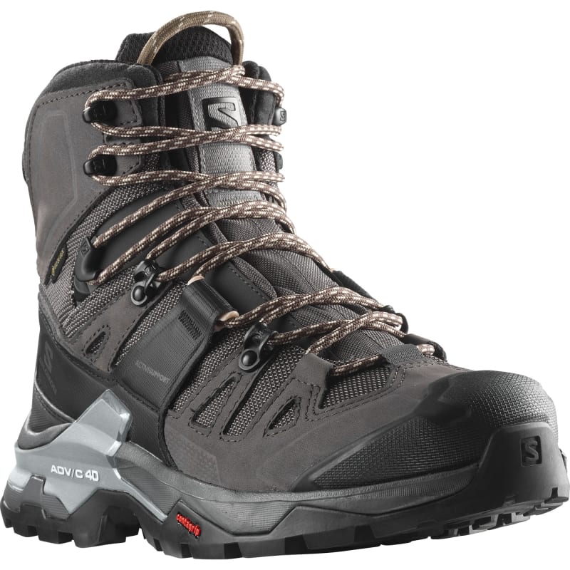 Salomon Women's Quest 4 Gore-Tex 41 1/3, Magnet/Black/Sun Kiss - main photo