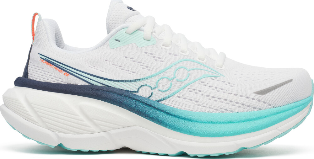 Saucony Women's Hurricane 25 White/navy 37 - main photo