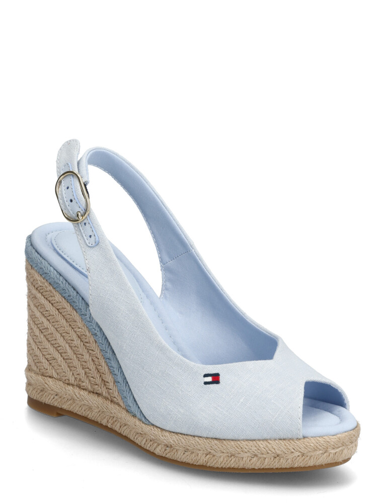 Tommy Hilfiger Flag High Wedge Espad Slingback Blue 40 - main photo