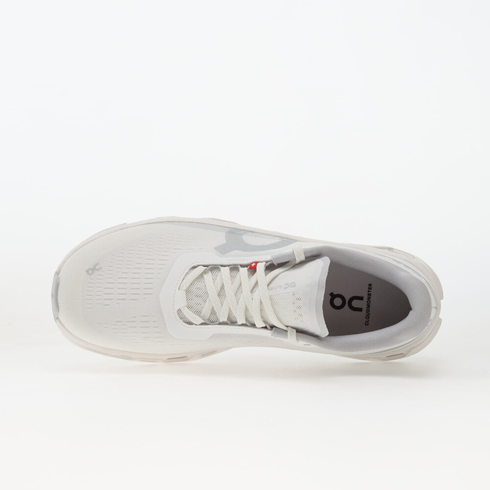 On Cloudmonster 1 White 41 - side b