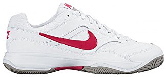 Nike  Court Lite Tennis Shoe Wmns White/Red   white 40 1/2 - main photo