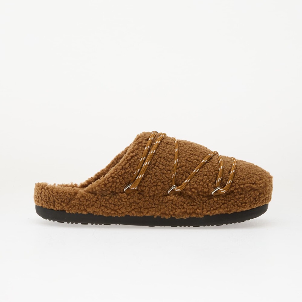 Moon Boot Mb Teddy Slipper   Brown   41 - side b