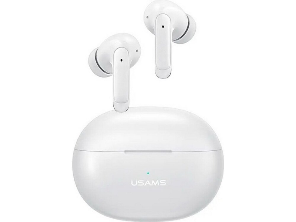 Usams Hodetelefoner Usams Trådløse Hodetelefoner Bhuencxd02 Bluetooth 5.3 Tws X-Don Serie Hvit/Hvit (Us-Xd19)