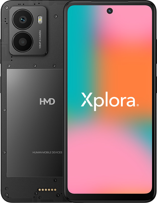 HMD Fusion X1 6GB/128GB Sort