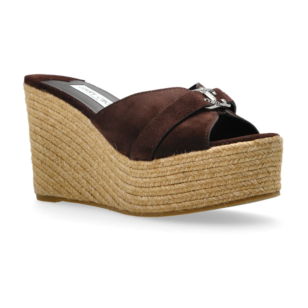 Jimmy Choo Dame Sko Brun 40 EU - side b