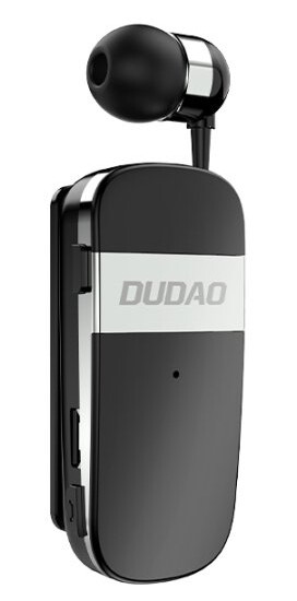 Dudao GU9 Extendable Wiring Bluetooth Earphone Black