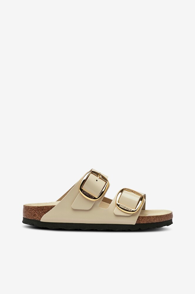 Birkenstock Sandaler Arizona Big Buckle Lena Hex Shine Beige - main photo