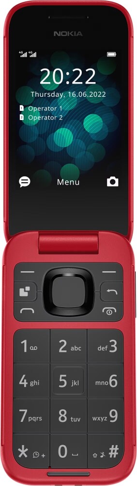 Nokia 2660 Flip rød