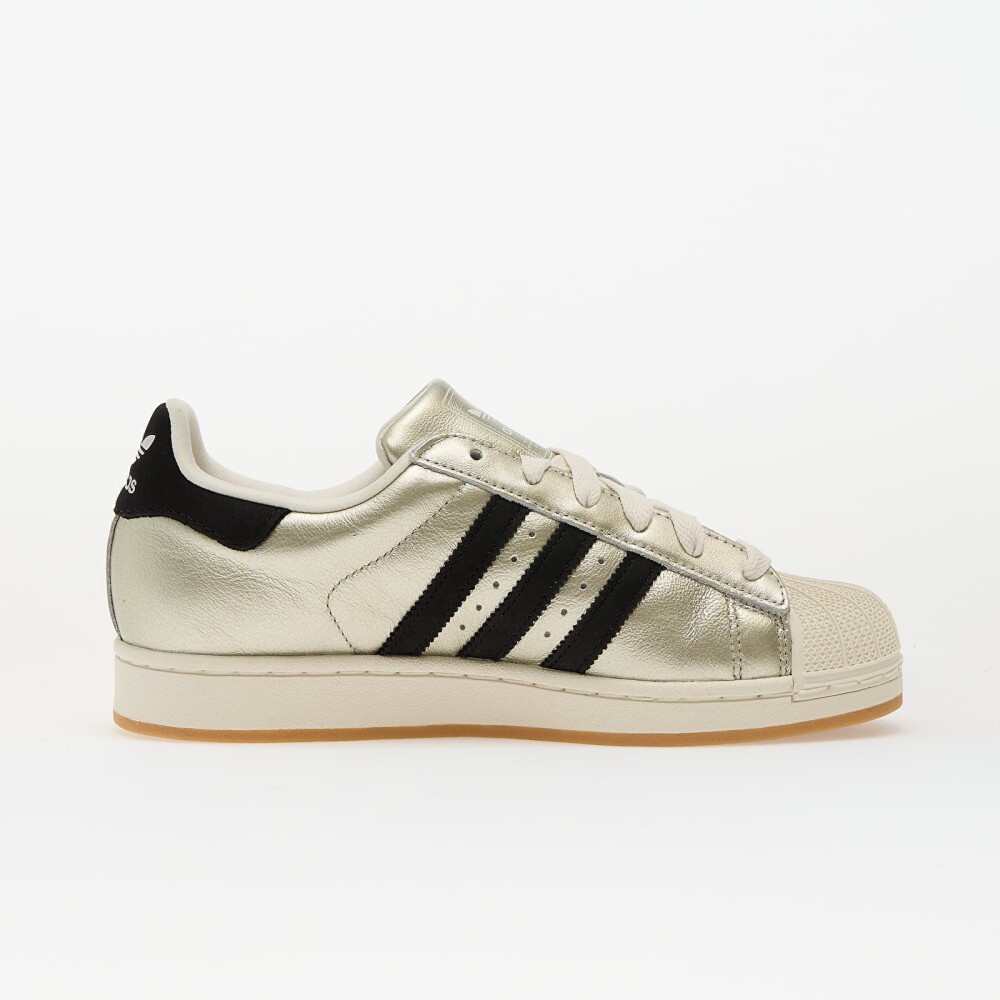 Adidas Superstar II W Aluminium/ Core Black/ Gum EUR 40 2/3 - side b