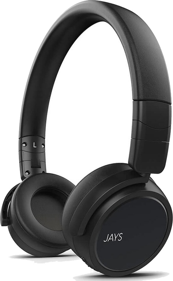 Jays x Five Trådløs On Ear Hodetelefon Svart