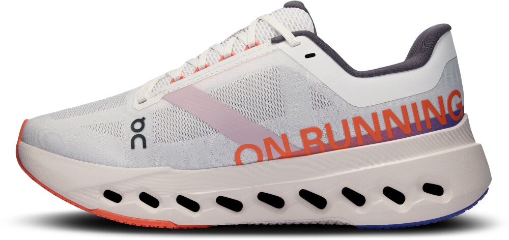 On Cloudsurfer Next Dame White/Flame 37.5 - side a