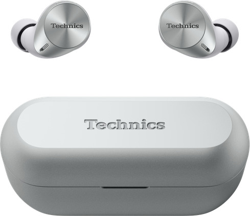 Technics AZ60M2 - True wireless-hodetelefoner med mikrofon - i øret - Bluetooth - aktiv støydemping - sølv