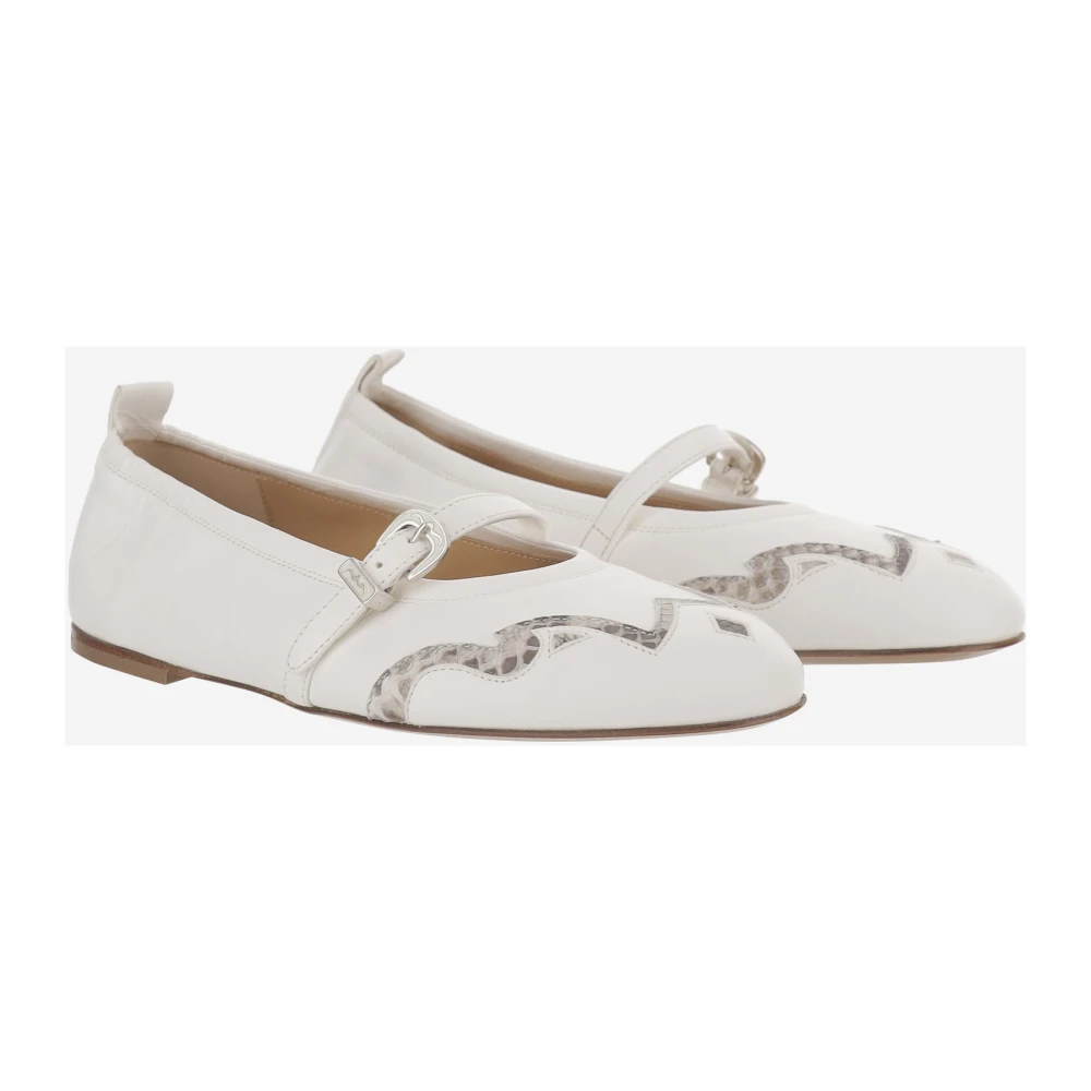 Sartore Dame Sko Hvit 38 1/2 EU, - side a
