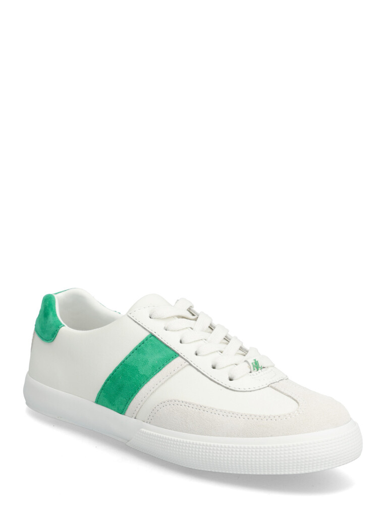 Ralph Lauren Lauren Two Tone Braylee Leather & Suede Sneaker White 38 - main photo