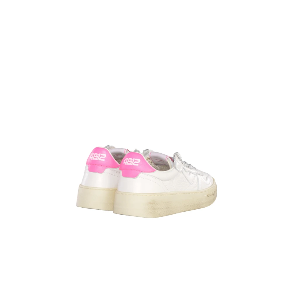 4B12 Dame Sko Hvit 36 EU, - side a