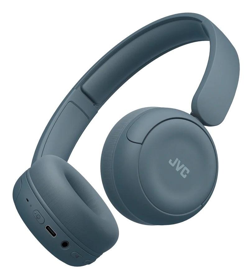 JVC HA S59W Trådløse On Ear Hodetelefoner Blå