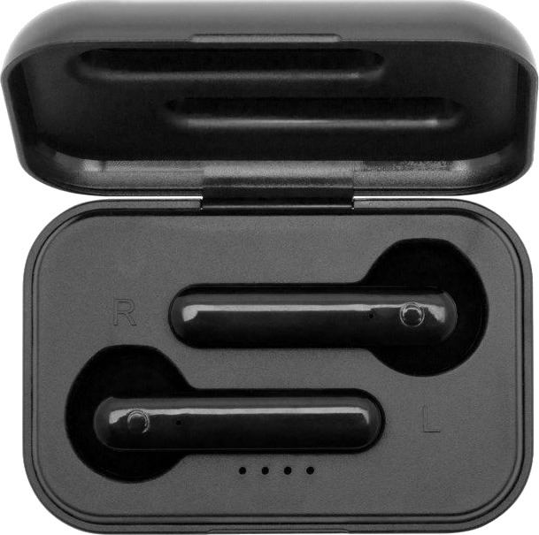 Linocell True wireless-hodetelefoner Svart
