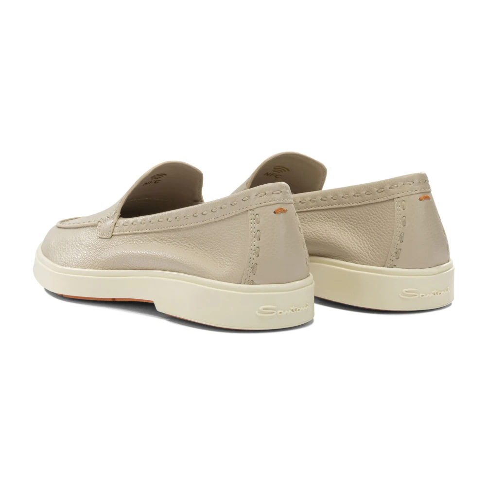 Santoni Dame Sko Rosa 38 1/2 EU - side b