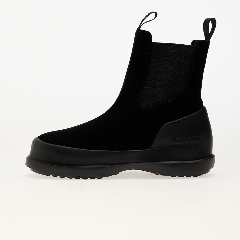 Moon Boot Women's Luna Chelsea Suede Black 39, Black - main photo