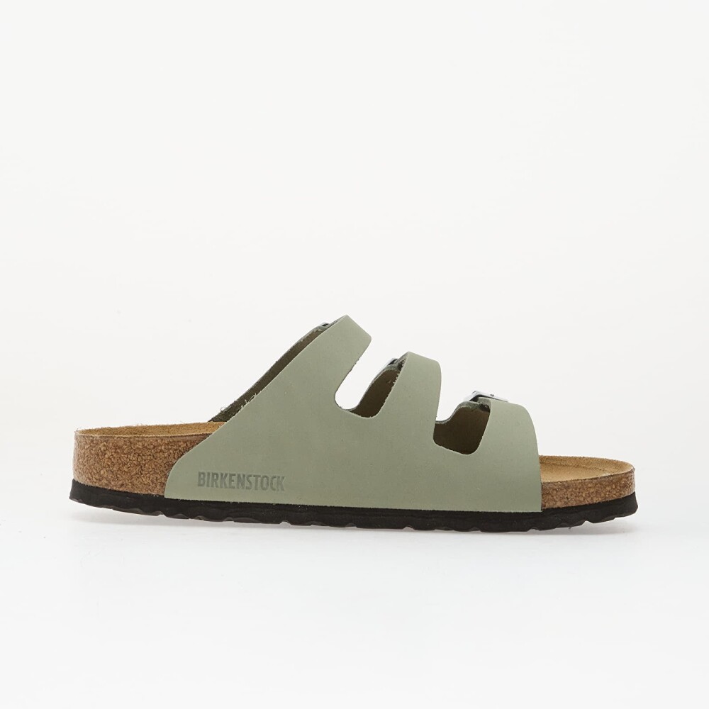 Joggesko Birkenstock Florida Nubuck Leather Women Pure Sage EUR 40 - side b