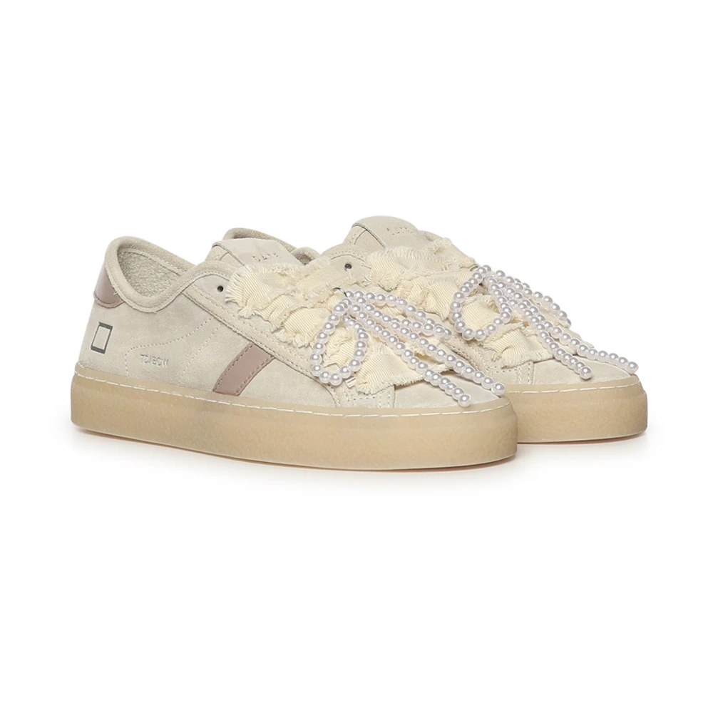 D.a.t.e., Dame, Sko, Beige, 36 EU, - side a