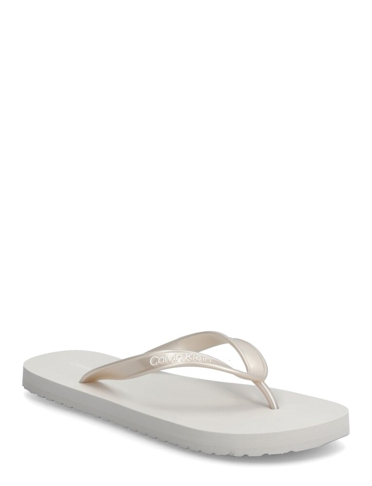 Calvin Klein Flip Flop Tpu Metallic - Silver - 39 - main photo