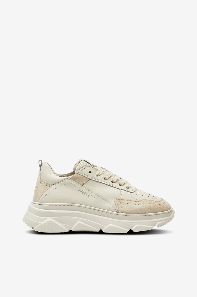 Copenhagen Studios   Joggesko Cph46 Leather Mix   Hvit - main photo